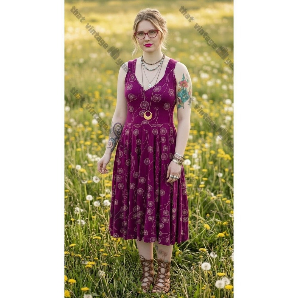 Modcloth Effie's Heart Dandelion Wish Dress, Small NWOT